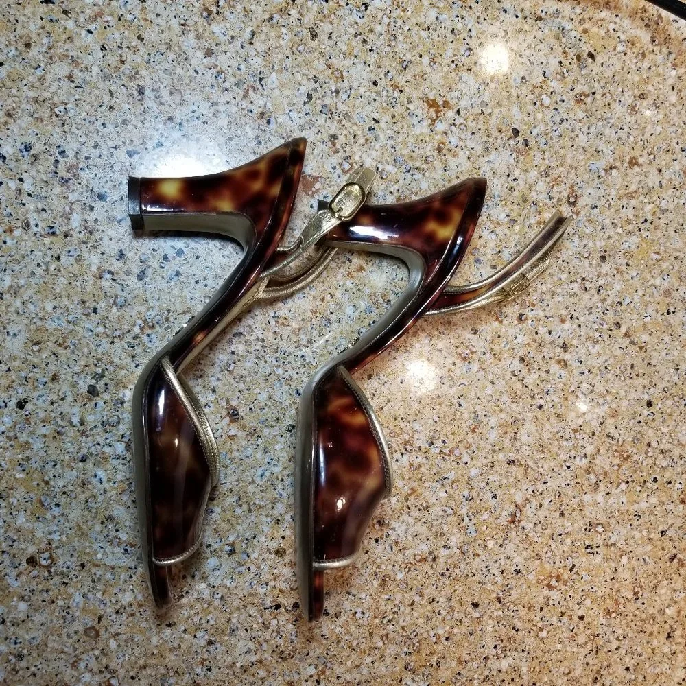 Dolce & Gabbana Tortoise Shoes Size 38.5 (8.5 US) - Picture 14 of 15